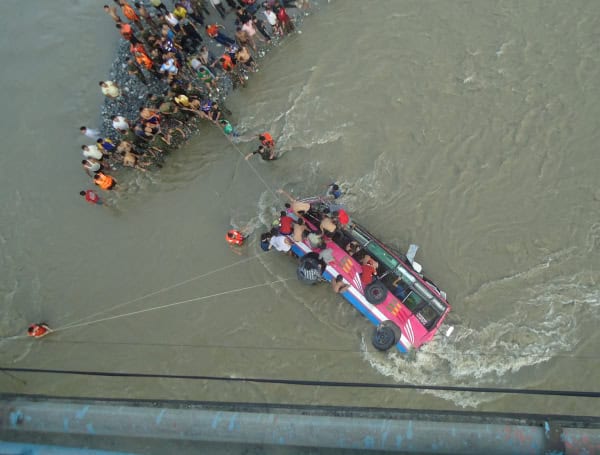 20 killed as bus plunges into river in Nepal