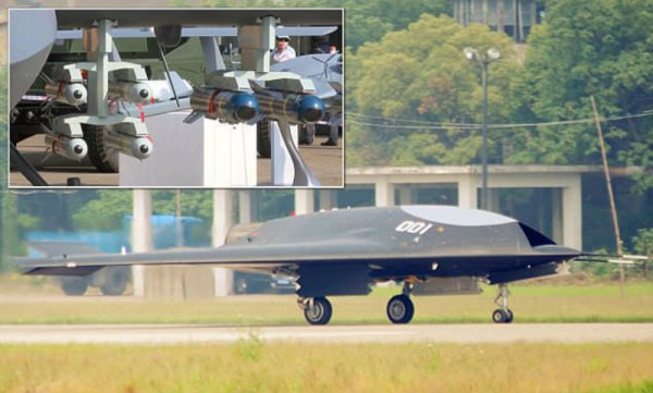Sharp Sword : China unveils stealth drone that can carry more than ...
