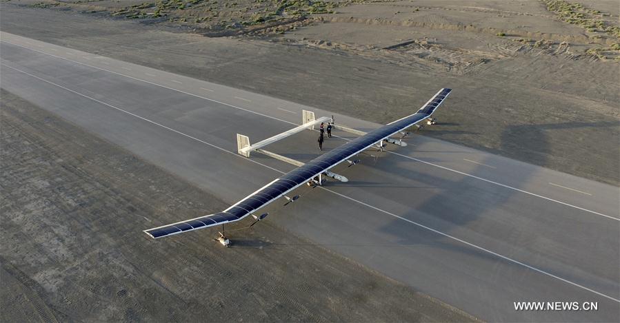 Chinese solar drone Rainbow reaches near space
