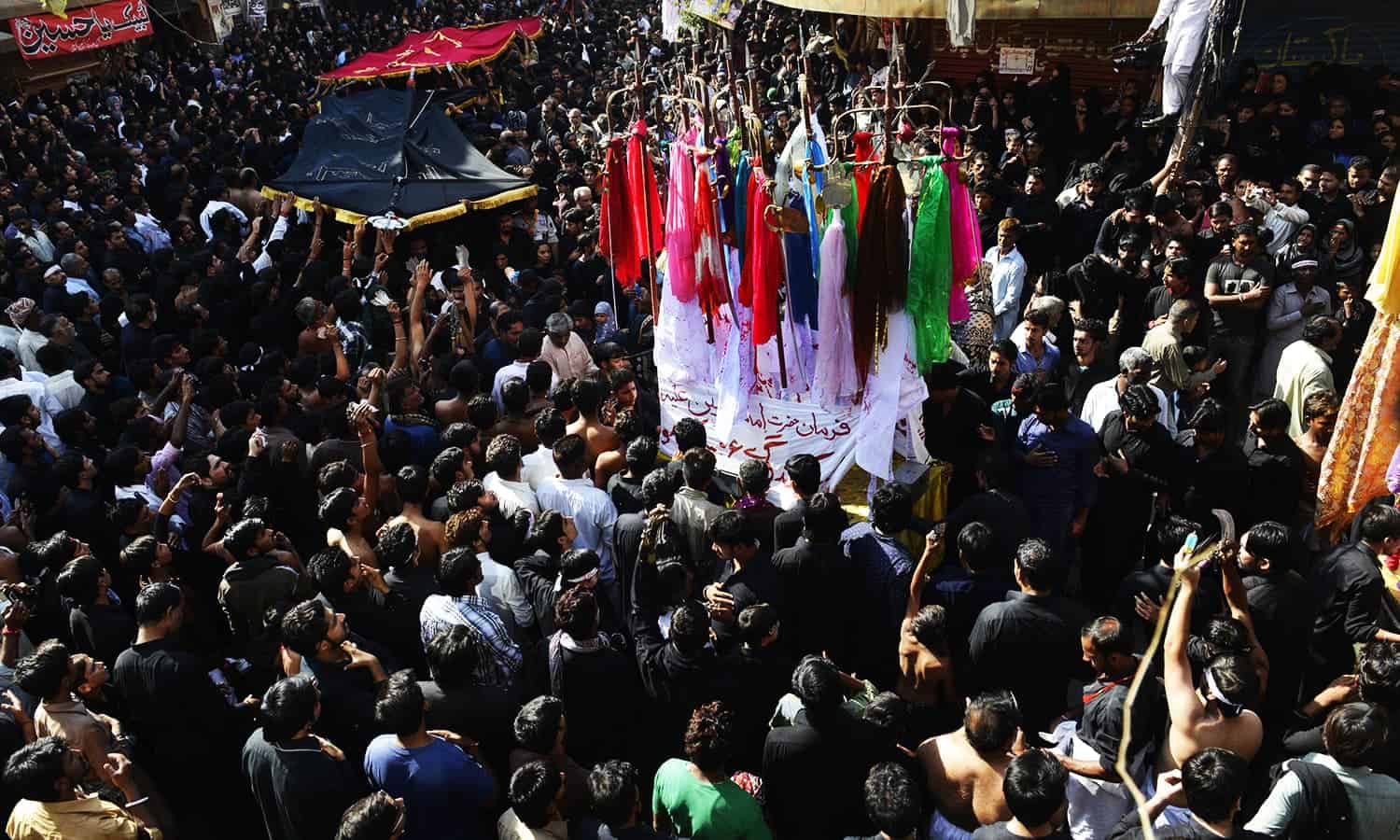 9th Muharram processions conclude peacefully