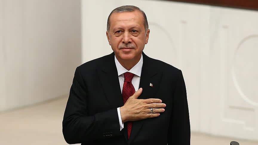 Tayyip Tayyip Erdogan sworn in as Turkey s first executive president