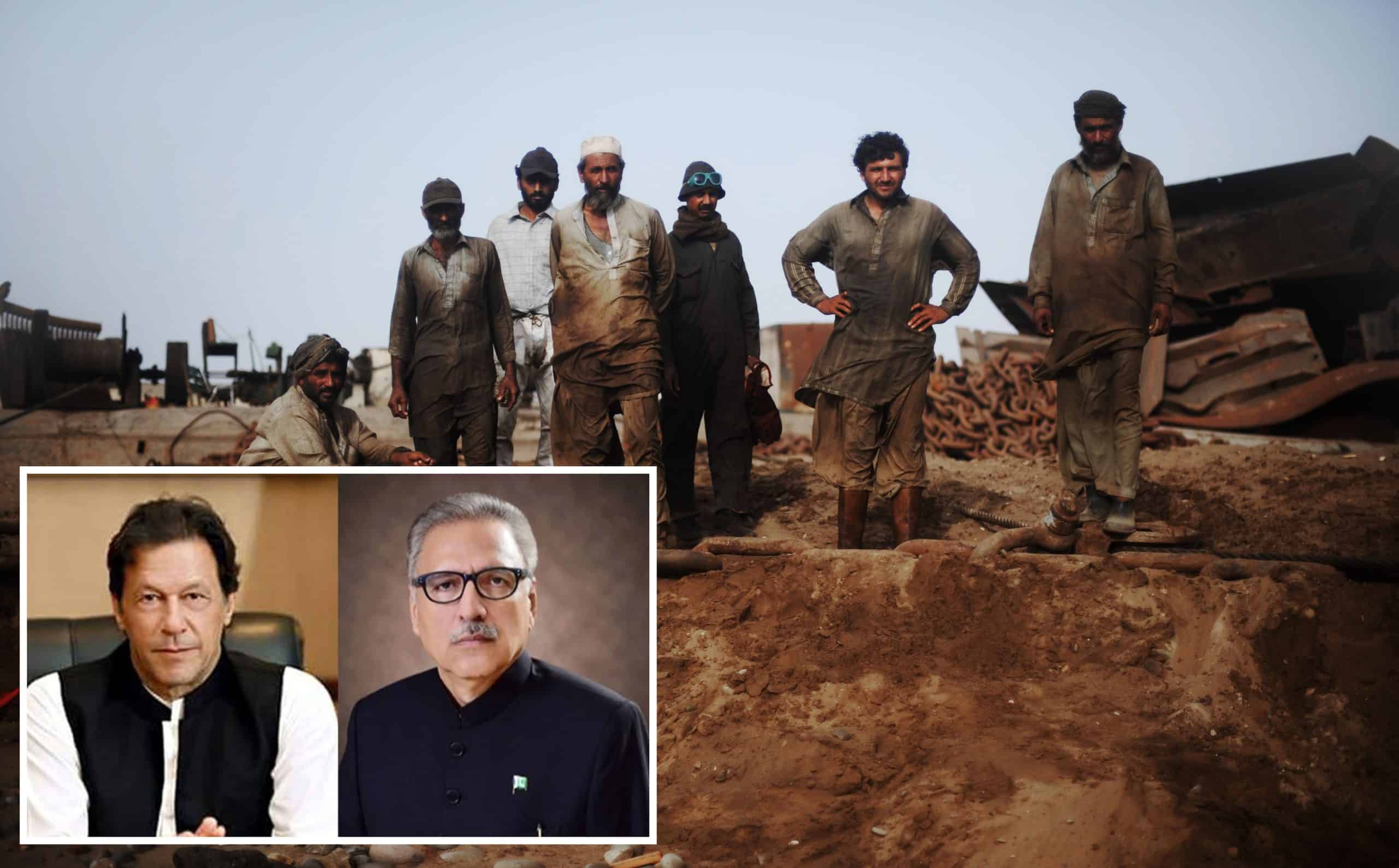 Labour Rasheed Khan PM, President vow to ensure labour class welfare in Pakistan
