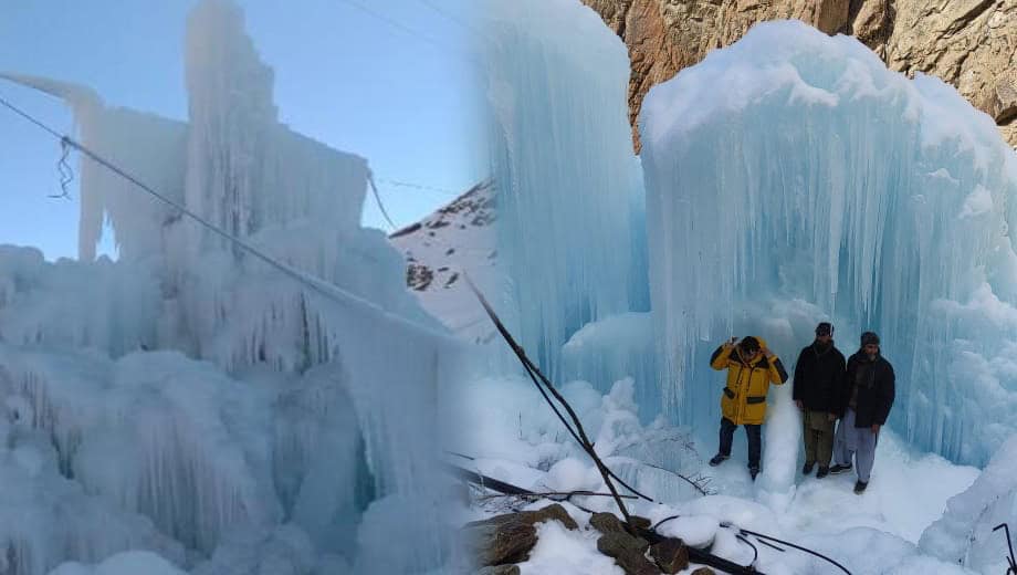 Pakistanis build artificial glaciers in GB to mitigate climate change