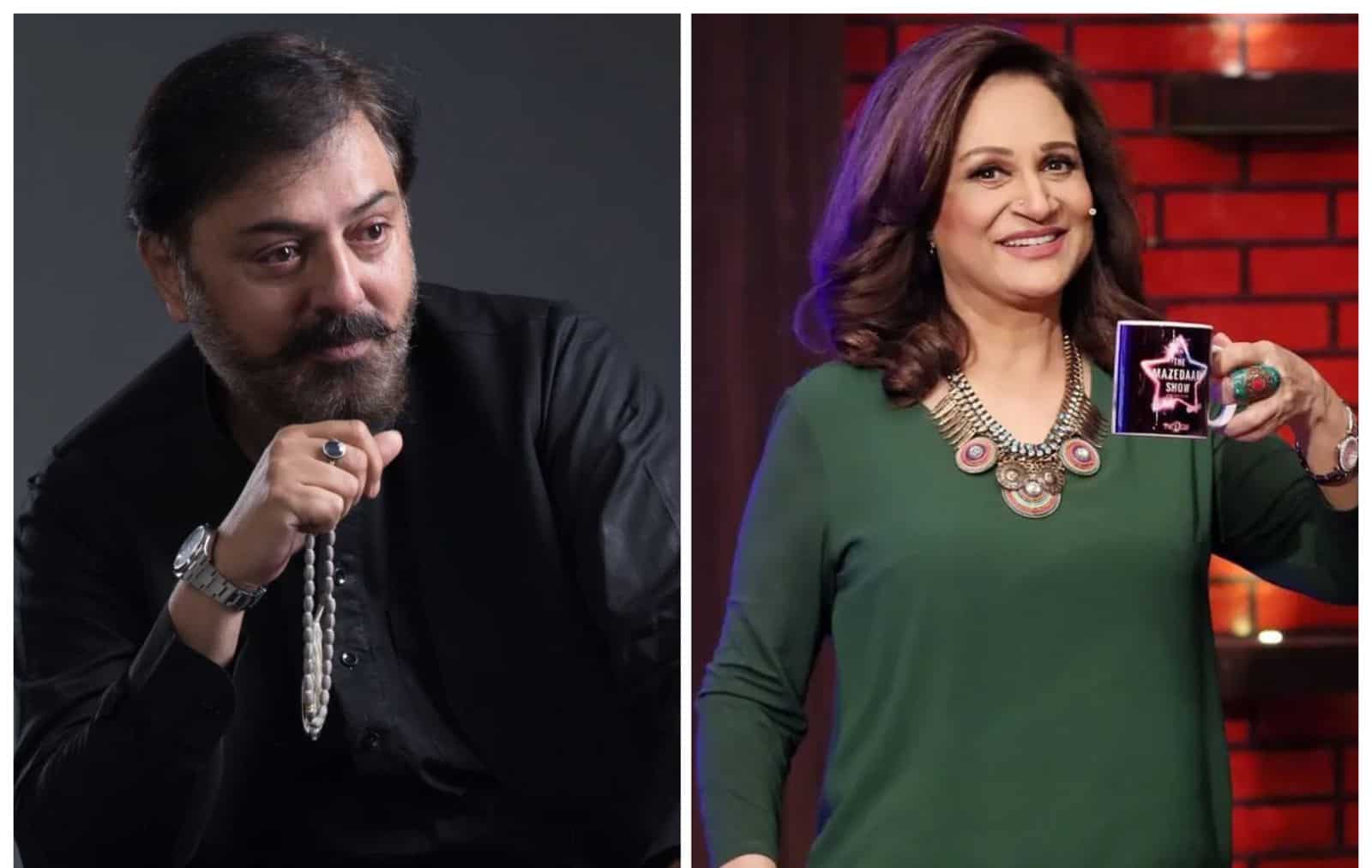 Bushra Ansari shares a hilarious video of Nauman Ijaz