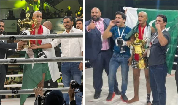 Pakistan Rasheed Chandio Pakistan s Abdullah Chandio knocks out Indian fighter in maiden BKK ...