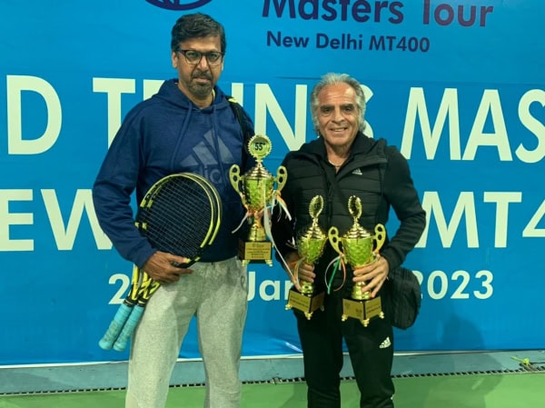 Rashid Malik clinches ITF World Masters 55 plus singles, doubles titles ...