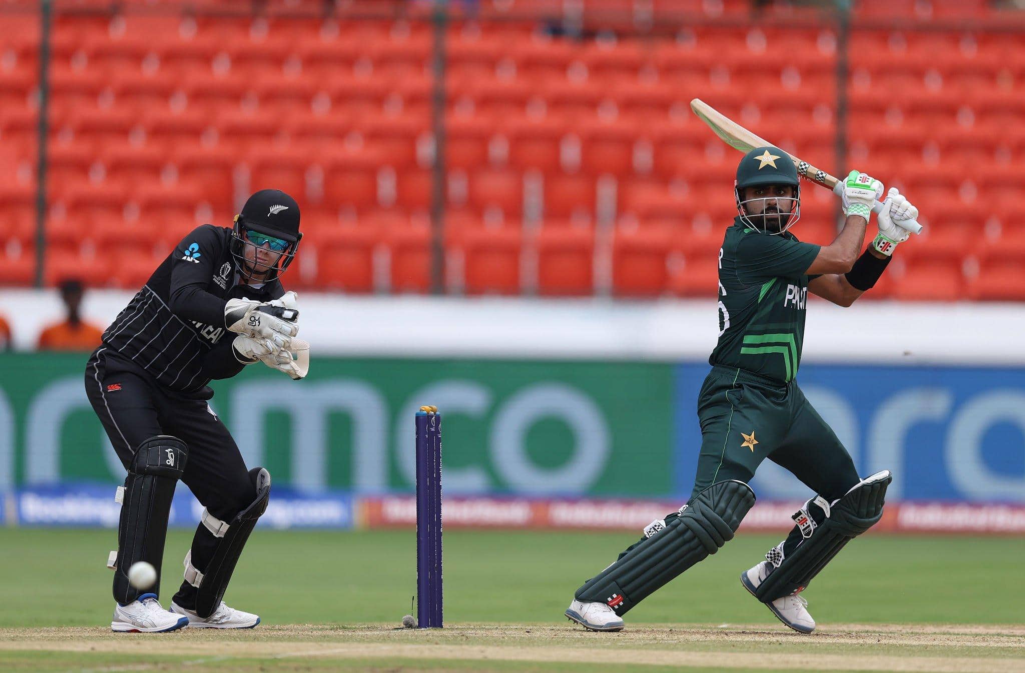 pakistan vs new zealand warm up match 2023 scorecard