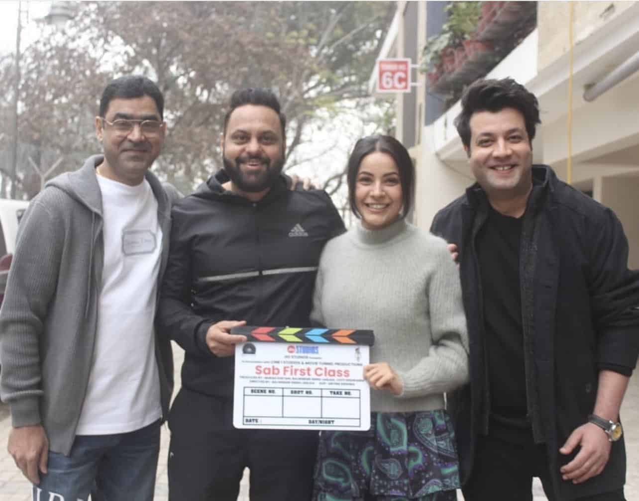 Sab First Update Shehnaaz Gill gives sneak peek into upcoming film, Sab First Class