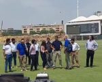 Icc Delegation Begins Inspection Tour Of Pakistans Champions Trophy Venues