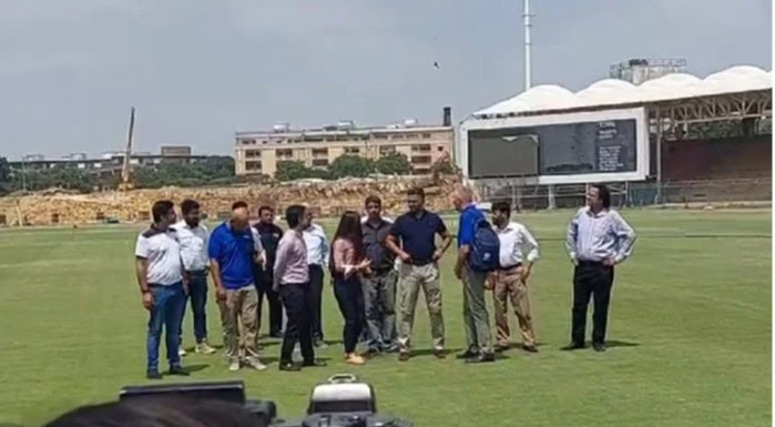 Icc Delegation Begins Inspection Tour Of Pakistans Champions Trophy Venues