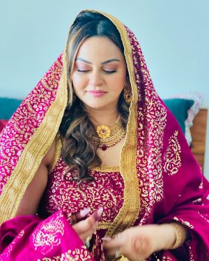 Javeria Abbasi Ties The Knot Again As Fans Celebrate Her Beautiful Nikah Day 