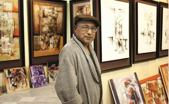 Late Pakistani Artist Mansoor Rahis Wife Files Case Against Son For Stealing Painting