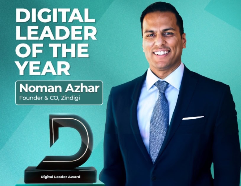 Noman Azhar Chief Officer Zindigi Powered By Js Bank Named Digital Leader Of The Year