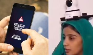 Pakistani Man Puts Cctv Camera On Daughters Head For Safety See Viral Video