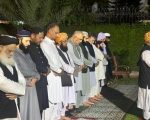 Pti Leaders Offer Maghrib Prayers Behind Maulana Fazlur Rehman