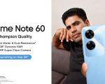 Realme Note 60 Launching Soon Segments First Ip64 Protection Championing Durability In Every Aspect