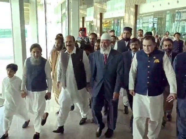 Religious Scholar Dr Zakir Naik Arrives In Pakistan