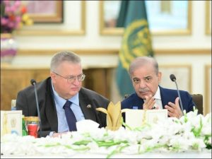 Shehbaz Sharif Welcomes Russian Deputy Pm Bilateral Relations Set To Deepen