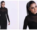 Tuba Anwars Latest Photos In Tight Fitted Black Dress Raise Temperature