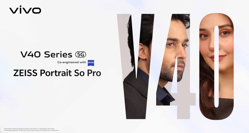 Vivo Unveils Bilal Abbas Durefishan Saleem As Ambassadors For V40 Series