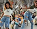 Womans Bold Dance In Metro Train Goes Viral See Video