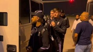 England Team Arrive In Pakistan For Test Series