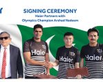 Haier Partners With Olympic Champion Arshad Nadeem Powering Victory In Every Home