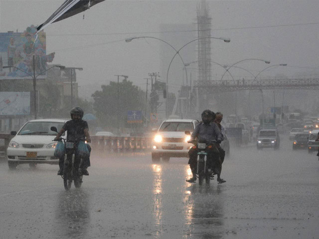 Heavy Rain And Hailstorm Lash Parts Of Karachi