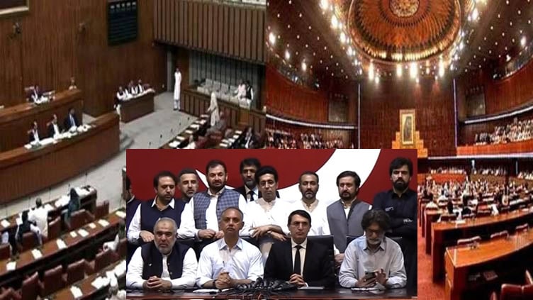 Imran Khans Pti Boycotts 26th Constitutional Amendment Votes In Parliament