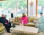 Indian Journalist Barkha Dutt Meets Nawaz Sharif And Maryam Nawaz In Lahore