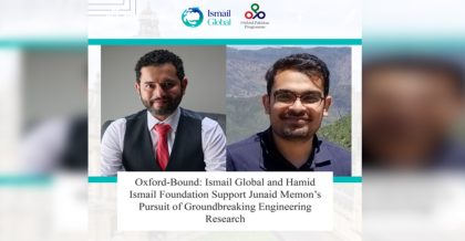 Ismail Global And Hamid Ismail Foundation Supports Junaid Memons Vision For Innovative Engineering At Oxford