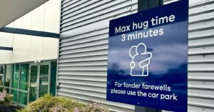 Maximum Time For Hugs At Airport Announced