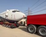 Passenger Plane Makes First Ever Road Journey In Pakistan Video