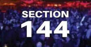 Section 144 Imposed In Eight Cities Of Punjab