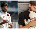 Shaheen Afridi Shares Sons Photo With Punchy Caption