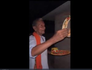 Video Elderly Indian Man Observes Karva Chauth Fast For Mia Khalifa