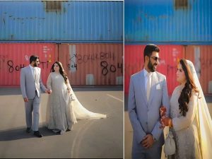 From Containers To Headlines Islamabad Couples Unique Photoshoot Takes Social Media By Storm