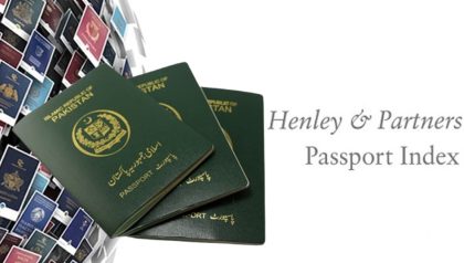 Henley Passport Index 2024 Pakistan Remains Below Palestine Somalia In Latest Rankings