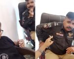 Karachi Police Officer Suspended Over Viral Smoking Video With Tiktok Star