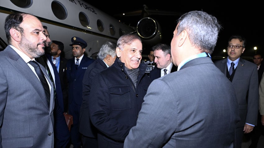 Pakistan Pm Lands In Azerbaijan To Attend Cop29 Climate Change Moot