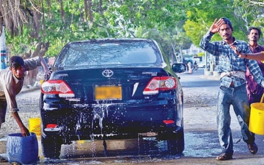 Rs20000 Fine Imposed For Washing Cars And Floors With Household Water