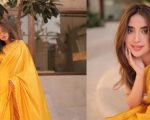 Saboor Aly Raises Temperature In Backless Saree Fans React To Pictures