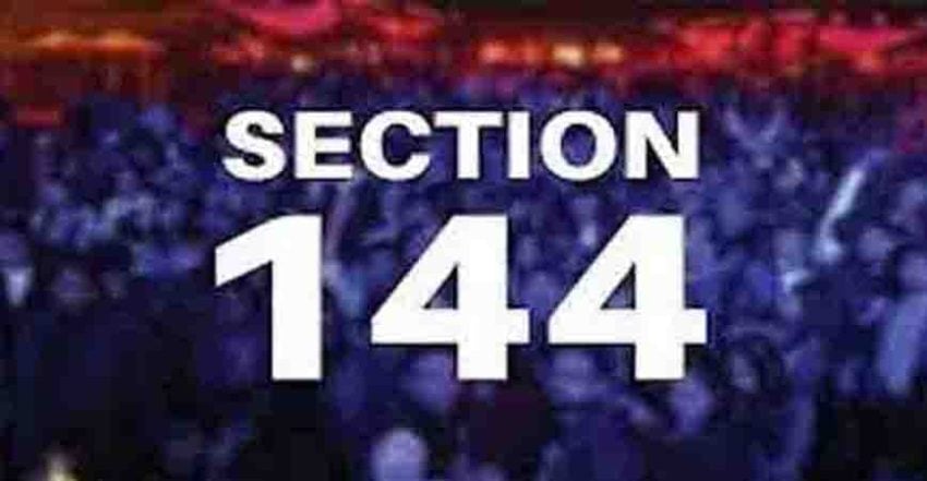 Section 144 Extended In Punjab For Three Days