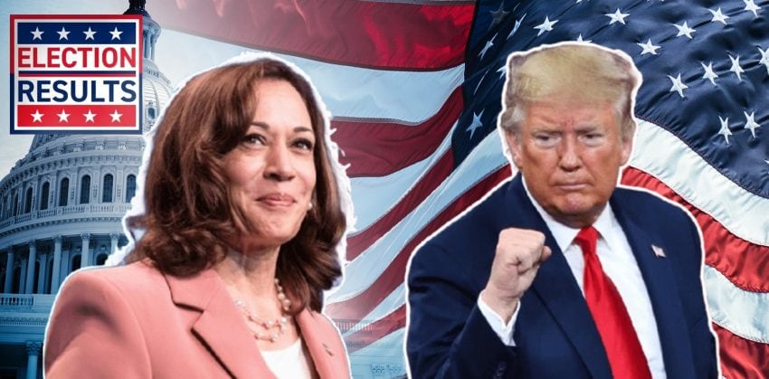 Us Election Results 2024 Donald Trump Leads Harris As Polls Close In Key Swing States