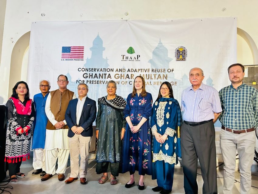 Us Launches Project To Restore Multans Iconic Clock Tower