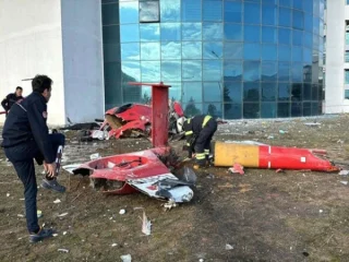 Ambulance Helicopter Crashes Into Hospital Building In Turkey 4 Dead