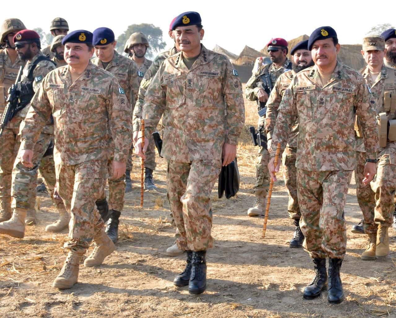 Army Chief Asim Munir Praises Troops During Narowal Sialkot Field Training Exercise 