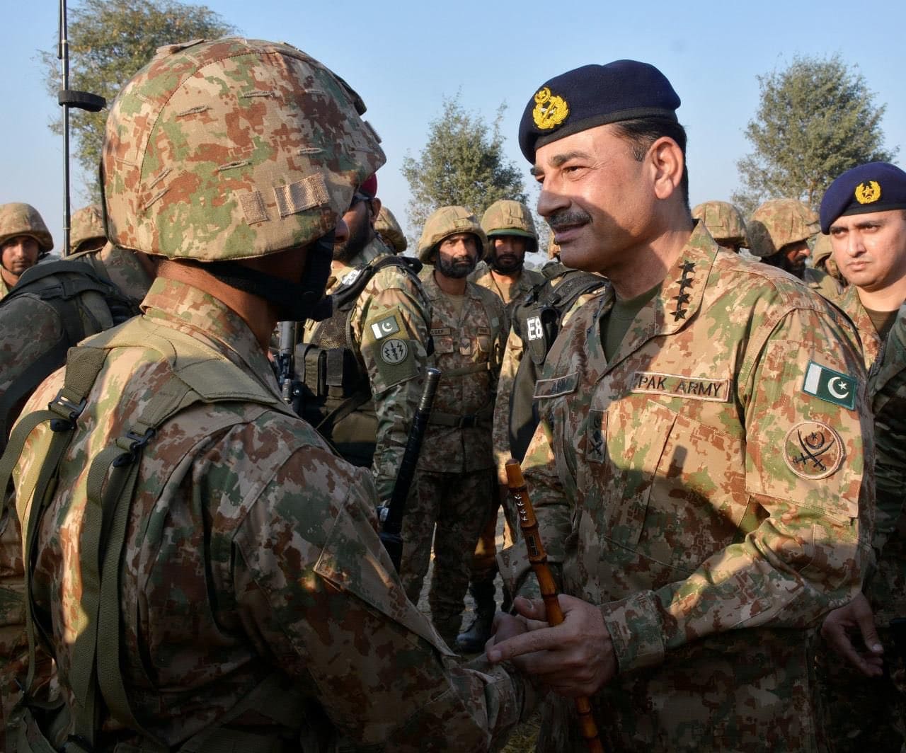 Army Chief Asim Munir Praises Troops During Narowal Sialkot Field Training Exercise 