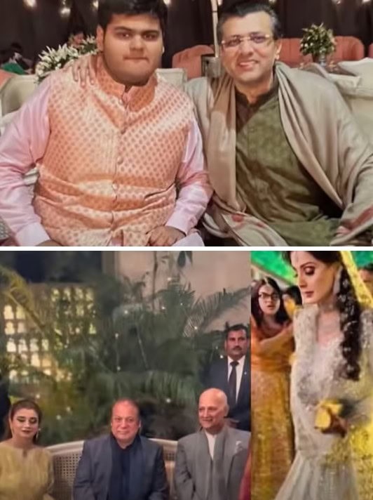 Cm Maryam Nawaz Steals Spotlight In Indian Designers Dress At Zayd Hussain Nawazs Wedding 