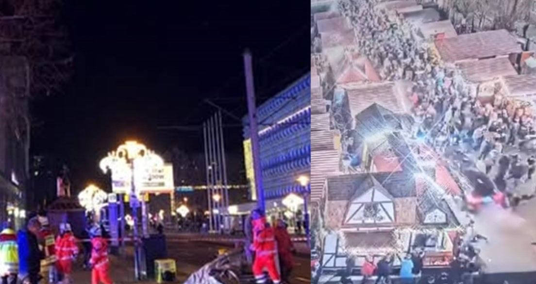 Deadly car attack at Magdeburg Christmas Market in Germany kills 2; dozens injured